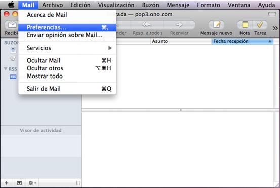 Tutorial Configurar Mail Plesk en Mac