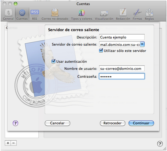 Tutorial Configurar Mail Plesk en Mac